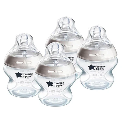 Tommee Tippee Natural Start Closer To Nature 5 oz. Biberones 4 Pk Recién Nacido Nuevo Foto 1 de 4