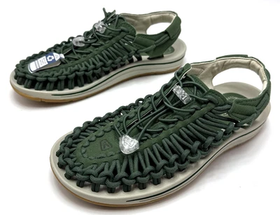 Sandalias Keen Uneek OG Forest Night tejidas punta cerrada zapatos para mujer talla 6,5 Foto 1 de 4