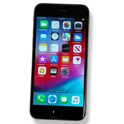 Apple iPhone 6 16GB Verizon Unlocked Space Gray A1549 MG5W2LL/A (Battery 100%) - Image 1 of 4