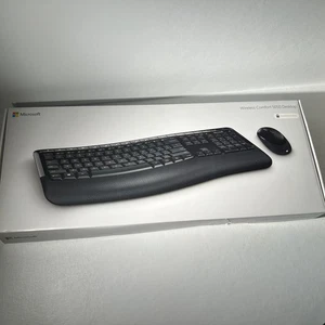 Microsoft Wireless Comfort 5050 Desktop Keyboard & Mouse - Picture 1 of 24