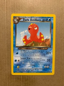 Dark Octillery 62/105 Neo Destiny - Common Pokemon Card - NM/Mint - Picture 1 of 2
