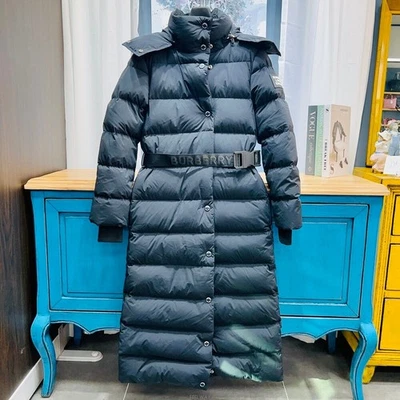 Burberry Doudoune longue en duvet d'oie d'Eppingham A001 138720169 - Photo 1/4