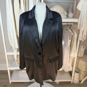 Chaqueta de esmoquin Forever 21 talla grande 3X; línea larga, elegante, clásica, blazer, #4231 - Imagen 1 de 7