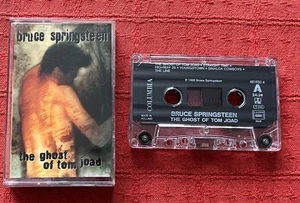 BRUCE SPRINGSTEEN - UK CASSETTE TAPE - THE GHOST OF TOM JOAD - Picture 1 of 6