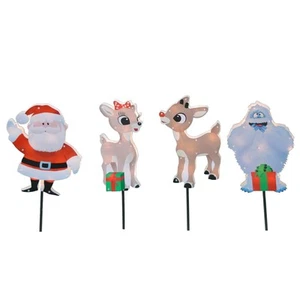 12" Rudolph Wegmarkierungen, Rudolph das Rentier mit der roten Nase Dekorationen, Rudol... - Bild 1 von 8