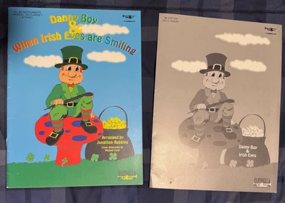 Danny Boy & When Irish Eyes Are Smiling Clarinet or Trumpet and Piano - Image 1 of 3