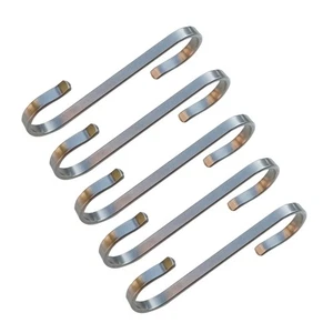 10 Pcs Stainless Steel Hook Kitchen Hooks for Pans Metal Hanging - Picture 1 of 12