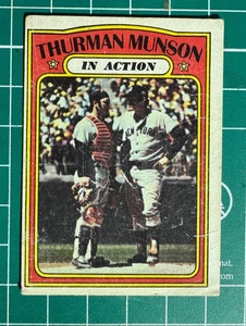 1972 Topps - In Action Thurman Munson #442 - Bild 1 von 2