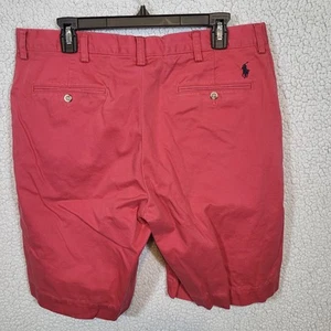 Polo Ralph Lauren Classic Fit Mens Shorts Pink-Red Size 35x10 - Picture 1 of 16