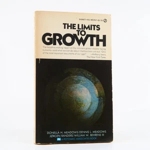 The Limits To Growth by Dennis L Meadows, (Signet, 1972) 8th Print Vintage MMPB - Picture 1 of 5