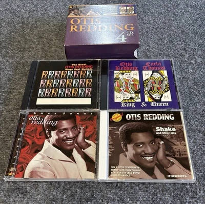 Otis Redding 4-CDs Shake Love Songs Ballads Soul Sings Carla Thomas King Queen Foto 1 de 4