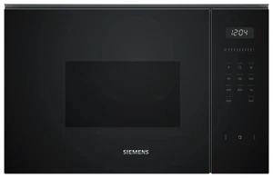 Siemens iQ500 BF525LMB1 Einbau-Mikrowelle 800 W Größe: klein 5 Stufen (Schwarz) - Bild 1 von 1