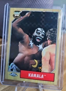 2008 Topps WWE Heritage Chrome - Kamala #85 Refractor - Picture 1 of 1