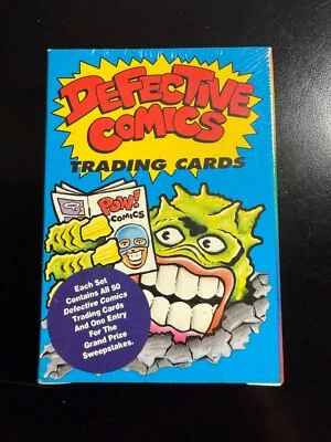 Juego de tarjetas coleccionables Defective Comics 1993 selladas de fábrica (50) Foto 1 de 4