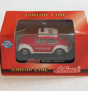 Schuco 1/72 Junior Line VW Kafer "Feuerwehr" Diecast Model Car No. 3316239 - Picture 1 of 4