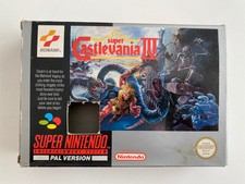 Super Castlevania IV (Super Nintendo SNES Game) Box Manual & Cartridge AUS PAL!