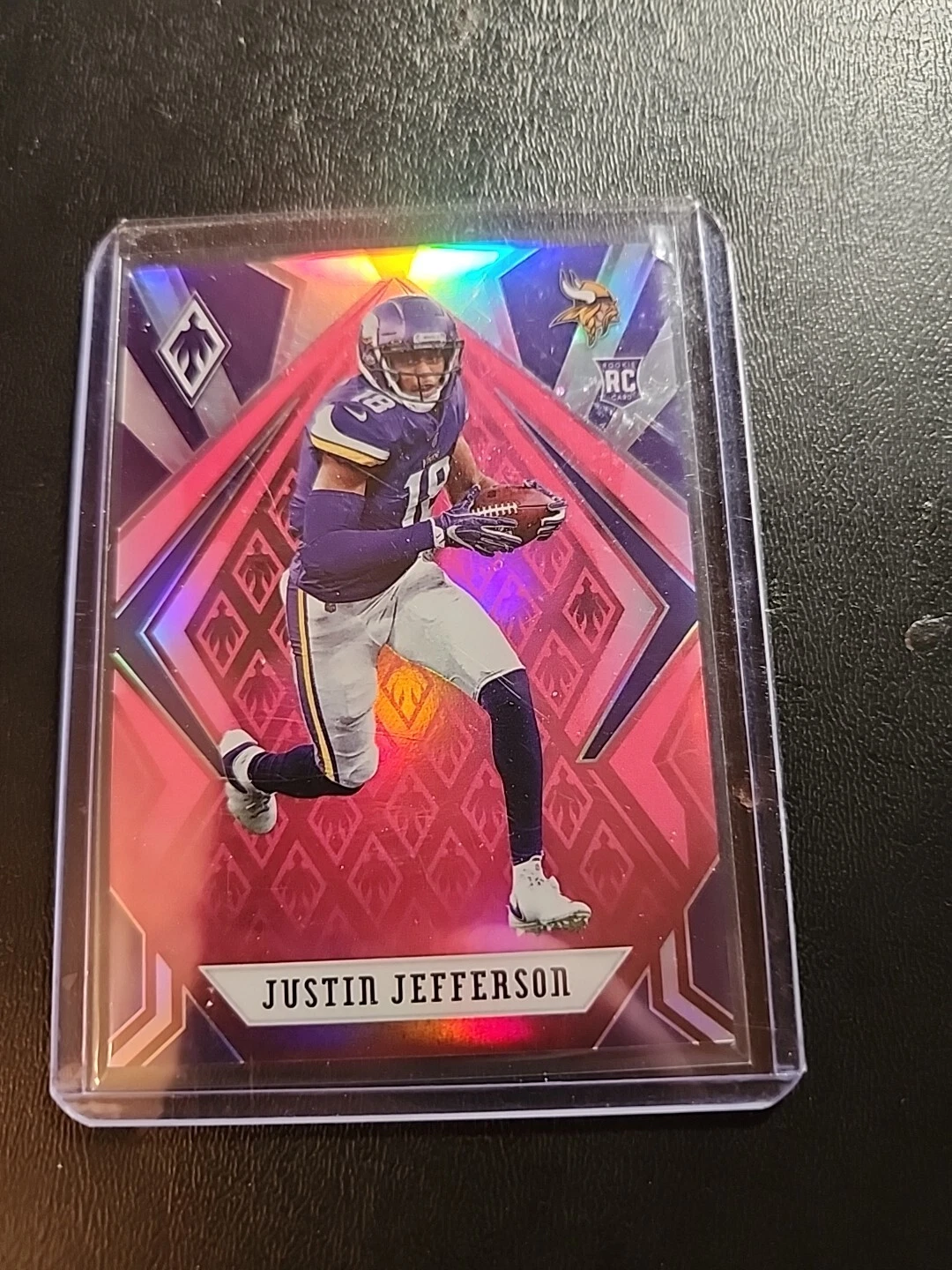 2020 Panini Phoenix - Rookies Pink #111 Justin Jefferson /199 (RC)