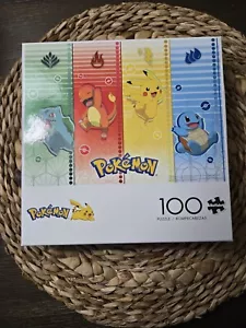 Pokemon Buffalo Games 100 Piece Puzzle || Pokémon || NEW and Sealed - Picture 1 of 4