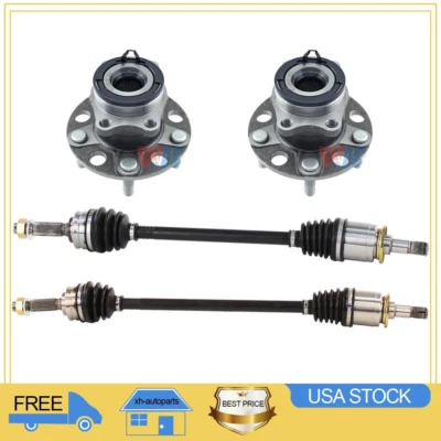 Se adapta a Jeep Compass 2007-2016 4 X eje CV conjunto de cojinete de rueda y buje XH Foto 1 de 4