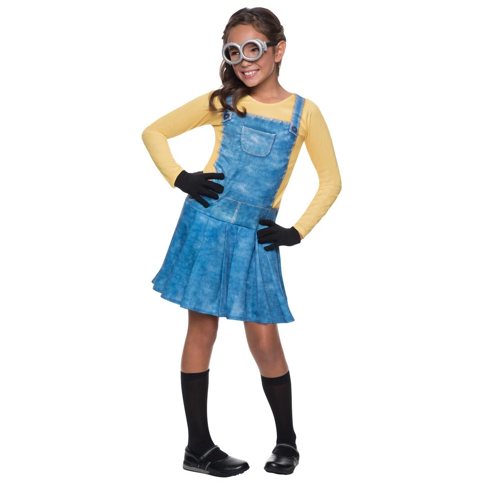 DISFRAZ HALLOWEEN MINION MUJER NIÑO MINION NIÑA TALLA PEQUEÑA 4-6 Foto 1 de 1