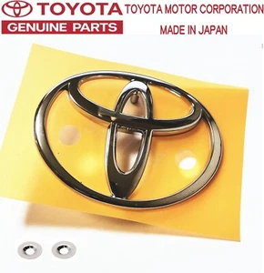 TOYOTA GENUINE 89-99 MR2 SW20 SW21 Front Emblem Badge & Clip Set OEM - Bild 1 von 2