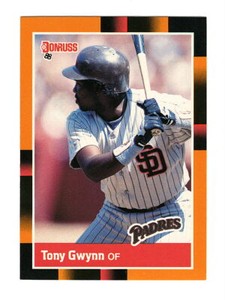 Tony Gwynn 1988 Donruss Baseball's Best #154 Baseball Card
