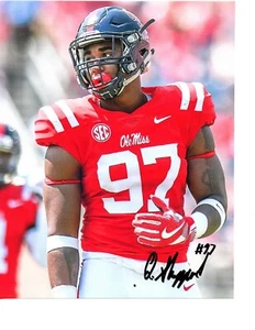 Qaadir Sheppard Ole Miss Rebels signed autograph 8x10 football photo 20 Draft! - Picture 1 of 1
