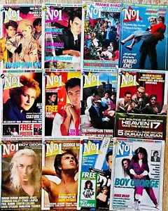 No1 Magazine (1984) (number one) Bundle of x 13 issues RARE Vintage - Picture 1 of 14