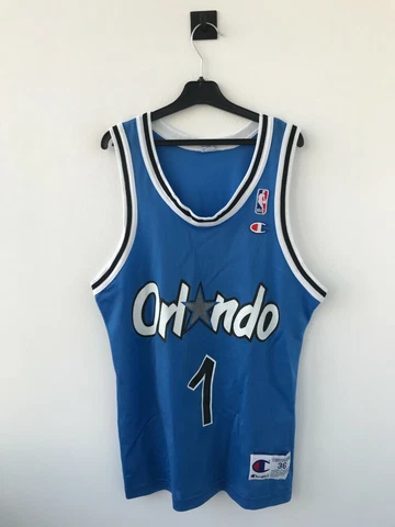 CHAMPION PENNY HARDAWAY ORLANDO MAGIC JERSEY NBA BASKETBALL SHIRT CAMISETA BLUE Cover