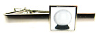 Crystal Ball Badge Fortune Telling Tieclip Tie Pin Clip Gift Silver