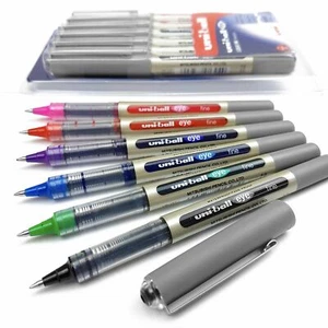PLUMA ROLLERBALL UNIBALL OJO FINO UB-157 MITSUBISHI - Billetera de 6 Colores Surtidos - Imagen 1 de 1