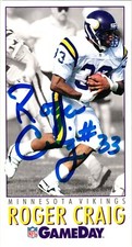 1992 NFL GAME DAY Signed NFL football Autographed Card YOU Pick for Set GAMEDAY