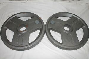 Weider 25 lbs X 2 (50 lbs Total) 2" Olympic Weight Plates