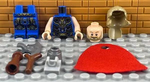 Lego Marvel MCU Love & Thunder Thor Minifigur, ungebaut - Bild 1 von 2