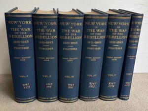 New York In The War Of The Rebellion 1861 - 1865 * Complete Set * Very Good! - Picture 1 of 14