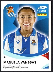 MANUELA VANEGAS #270 REAL SOCIEDAD CROMO LIGA F 2024-25 FEMENINA PANINI 24/25 - Picture 1 of 2