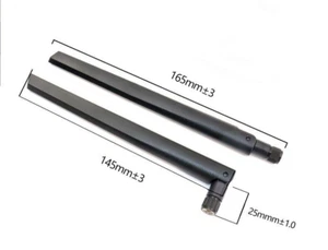 2Pcs Antenna 2.4G/5.8G 5dBi Dual-band Wireless Router Network WIFI Card RT-AC68U - Picture 1 of 6