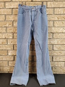Stetson Vintage Blue Corduroy Men Size 26 X 29 Western Rodeo Rancher USA Made - Picture 1 of 17