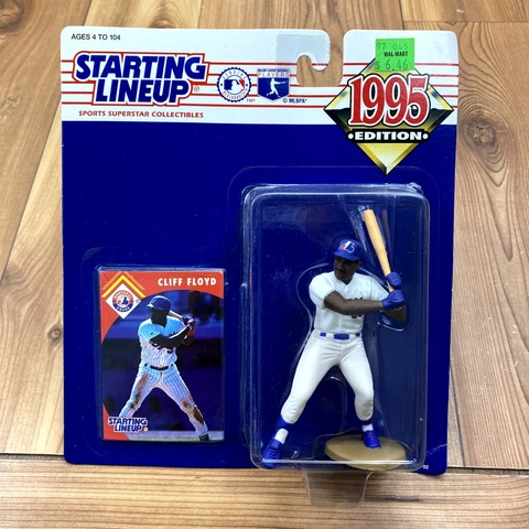 UNOPENED Starting Lineup 1995 Cliff Floyd Montreal Expos MLB Action Figure Cover