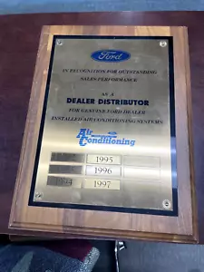 Ford Award Outstanding Sales Performance Air Conditioning. John Nolan - Picture 1 of 1
