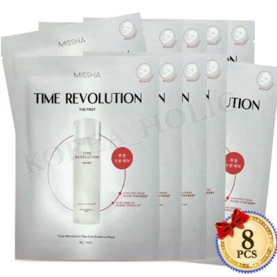 Máscara facial MISSHA Time Revolution The First Essence 30 g x 8 piezas hojas Foto 1 de 4