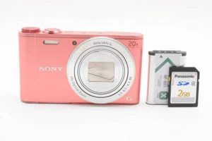 Sony Cyber-Shot DSC-WX350 18.2MP Digital Camera Pink w/SD (Japanese Language) - Picture 1 of 10