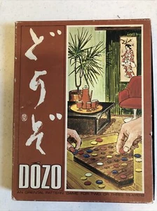 Vintage Stancraft  Dozo Oriental Japenese Pattern Board Game In Original Box - Picture 1 of 8