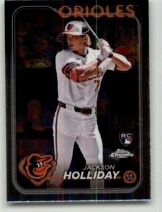 2024 Topps Chrome Jackson Holliday Rookie #88 RC Baltimore Orioles - Picture 1 of 2