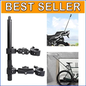 Adjustable Mounting Kit: 61" Selfie Stick with Secure Clamp for Action Cameras - Photo 1 sur 9