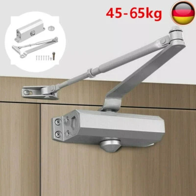 NULLNET Automatischer Einstellbarer Hydraulischer Türschließer Torschließer 45-65Kg DHL