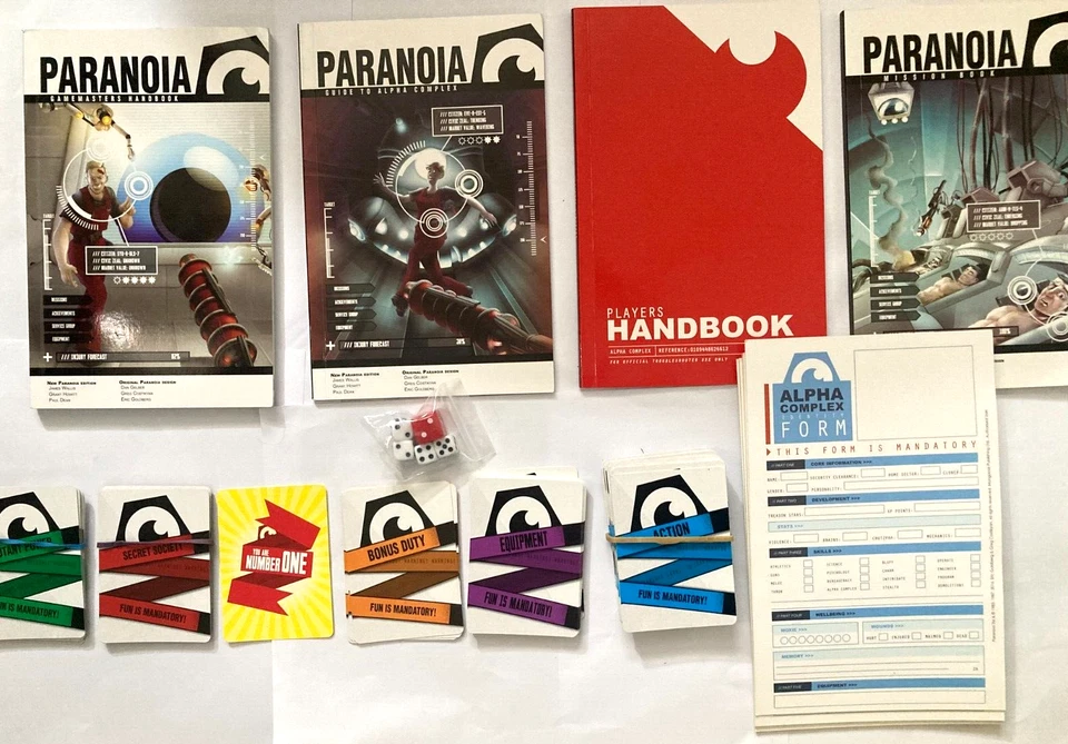 Paranoia Ultraviolet Edition Mongoose White Box - image 1 of 4