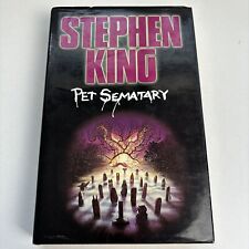 Pet Sematary by Stephen King Hardcover BCA 1st/10th Edition Vintage 1993 90s