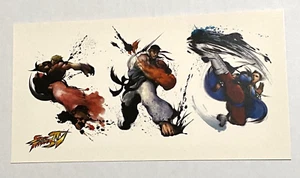 STREET FIGHTER IV Limited Edition Capcom Blockbuster Video Print 8,140/12,030 - Picture 1 of 6