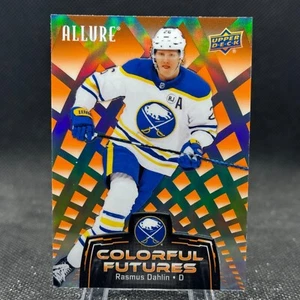 Rasmus Dahlin 2024-25 Upper Deck Allure Colorful Futures Orange #CF-18 - Picture 1 of 2